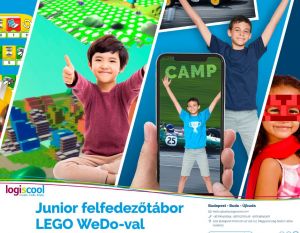 Junior felfedezőtábor LEGO Spike-kal - Logiscool Újbuda