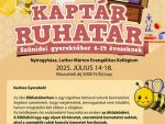 Kaptár Ruhatár Bibliatábor