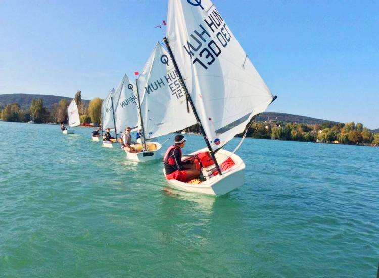 Csopaki vitorlás tábor a Balatonon